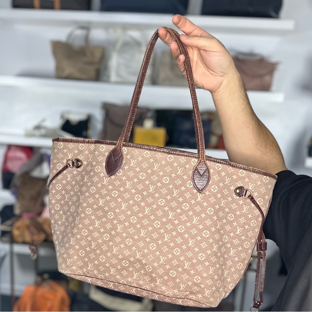 LV Denim Neverfull